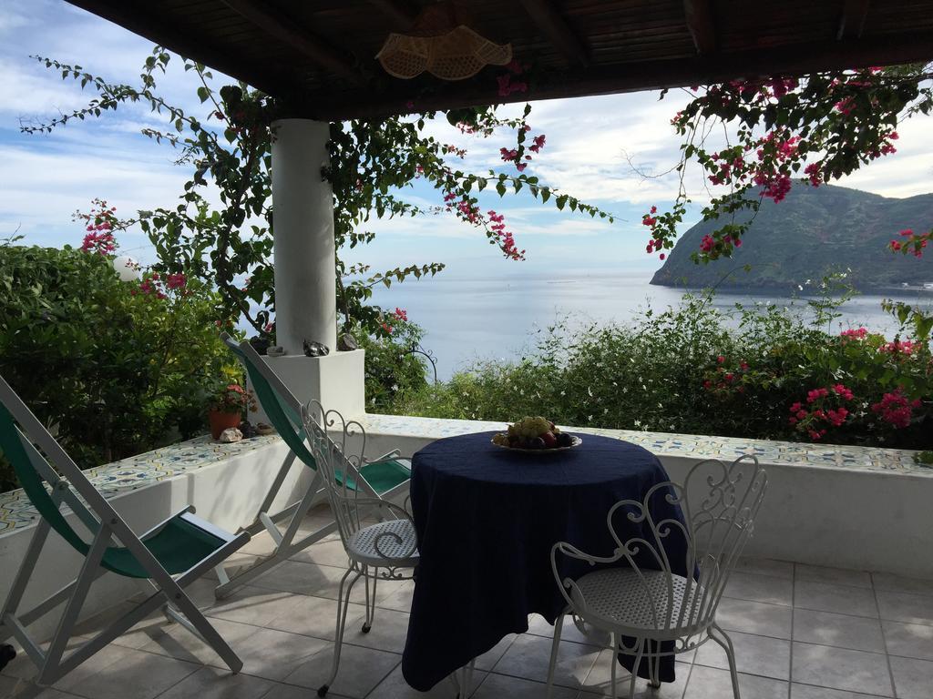 Villa Vista Mare Mela Lipari  Exterior foto
